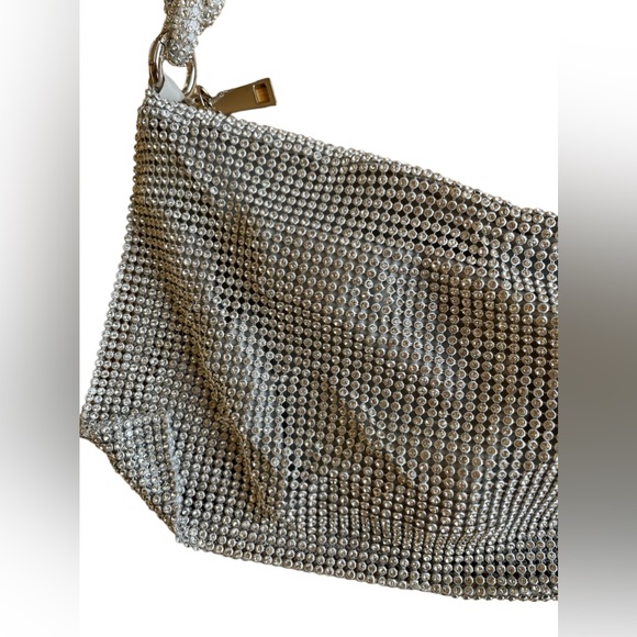 Rhinestone Purse for Women Evening Bag Glitter Sparkly Mini Handbags - Picture 4 of 5